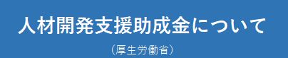   人材開発支援助成金 について  （厚生労働省）   IFIビジネス・スクールの講座では  「アドバンス・コース」「プロフェッショナル・コース」  が  助成の対象  となります。 